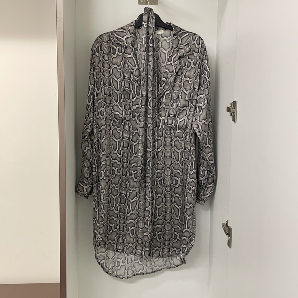 Animal print Long tunic top / dress